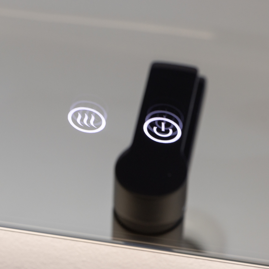 Brilagi - Miroir chauffant LED pour salle de bains DIANA LED/17W/230V 60x60 cm IP44 IRC 90 gradable + CCT