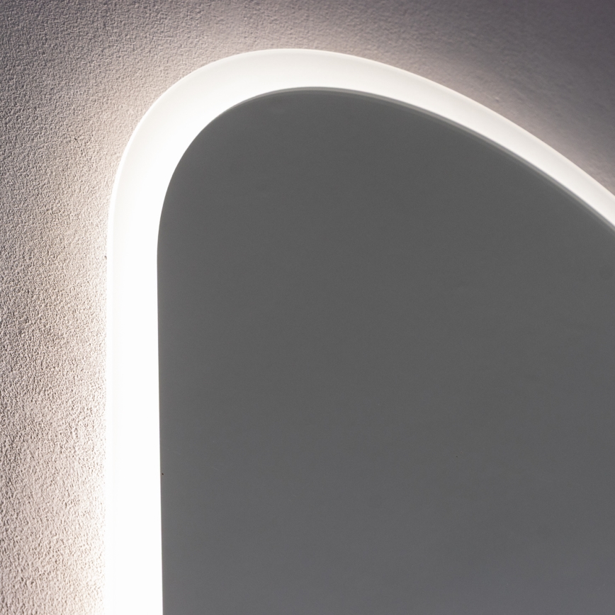 Brilagi - Miroir LED pour salle de bains LECCO LED/25W/230V 50x80 cm IP44 CRI 90 dimmable + CCT