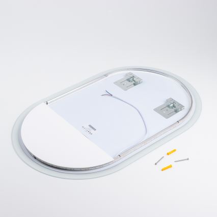 Brilagi - Miroir LED pour salle de bains LECCO LED/25W/230V 50x80 cm IP44 CRI 90 dimmable + CCT