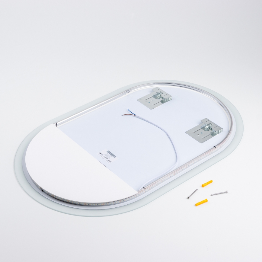 Brilagi - Miroir LED pour salle de bains LECCO LED/25W/230V 50x80 cm IP44 CRI 90 dimmable + CCT