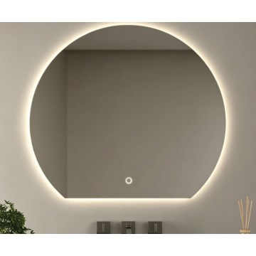 BRILAGI - Miroir de salle de bains LED ARCO LED/18W/230V 60x50 cm IP44 CRI 90 dimmable + CCT