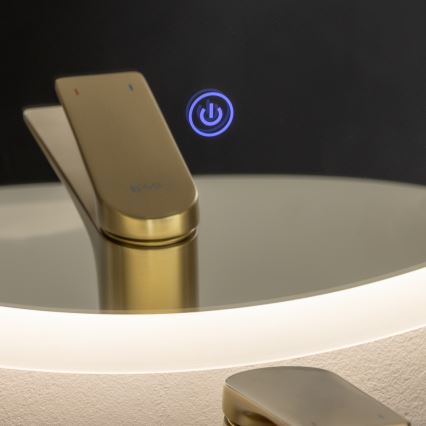 Brilagi - Miroir LED de salle de bains CUNEO LED/25W/230V Ø 80 cm IP44 IRC 90 dimmable + CCT