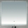 Brilagi - Miroir de salle de bains LED DESIO LED/24W/230V 60x60 cm argenté IP44 IRC 90 dimmable + CCT