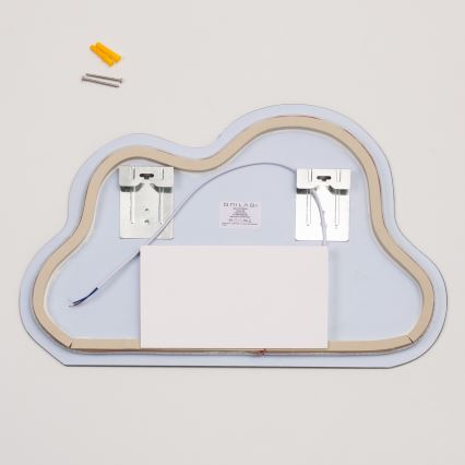Brilagi - Miroir de salle de bains NUVOLA LED/19W/230V 37x60 cm IP44 IRC 90 dimmable + CCT