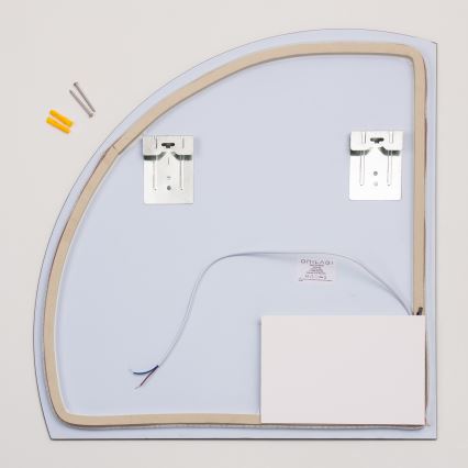 Brilagi - Miroir de salle de bains LED QUARTIERE LED/18W/230V 50x55 cm IP44 IRC 90 dimmable + CCT