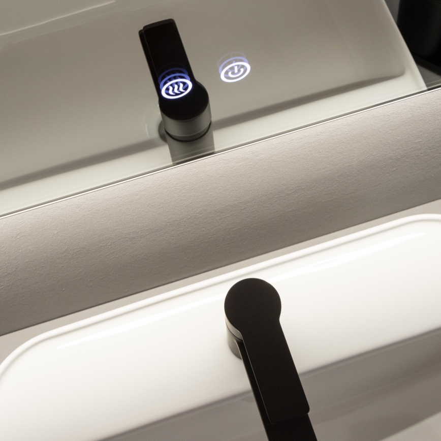 Brilagi - Miroir LED chauffant pour salle de bains DIANA LED/20W/230V 60x90 cm IP44 IRC 90 dimmable + CCT