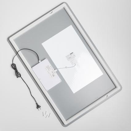 Brilagi - Miroir LED chauffant pour salle de bains DIANA LED/20W/230V 60x90 cm IP44 IRC 90 dimmable + CCT
