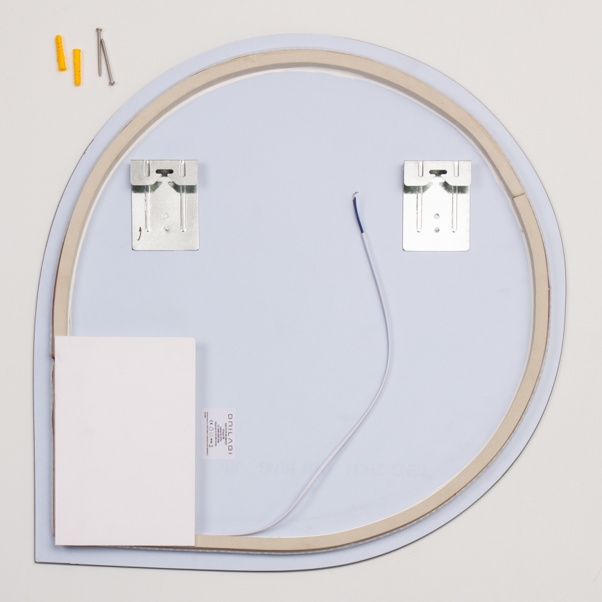 Brilagi - Miroir de salle de bains LED RICADI LED/19W/230V 60x60 cm IP44 IRC 90 dimmable + CCT