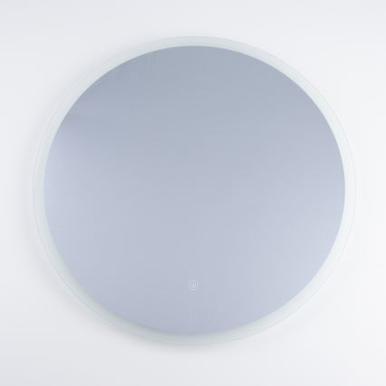 Brilagi - Miroir LED pour salle de bains BERNATE LED/19W/230V Ø 60 cm argenté IP44 IRC 90 dimmable + CCT