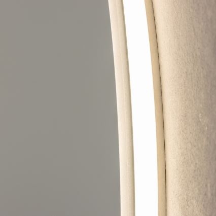 Brilagi - Miroir LED pour salle de bains BERNATE LED/19W/230V Ø 60 cm argenté IP44 IRC 90 dimmable + CCT