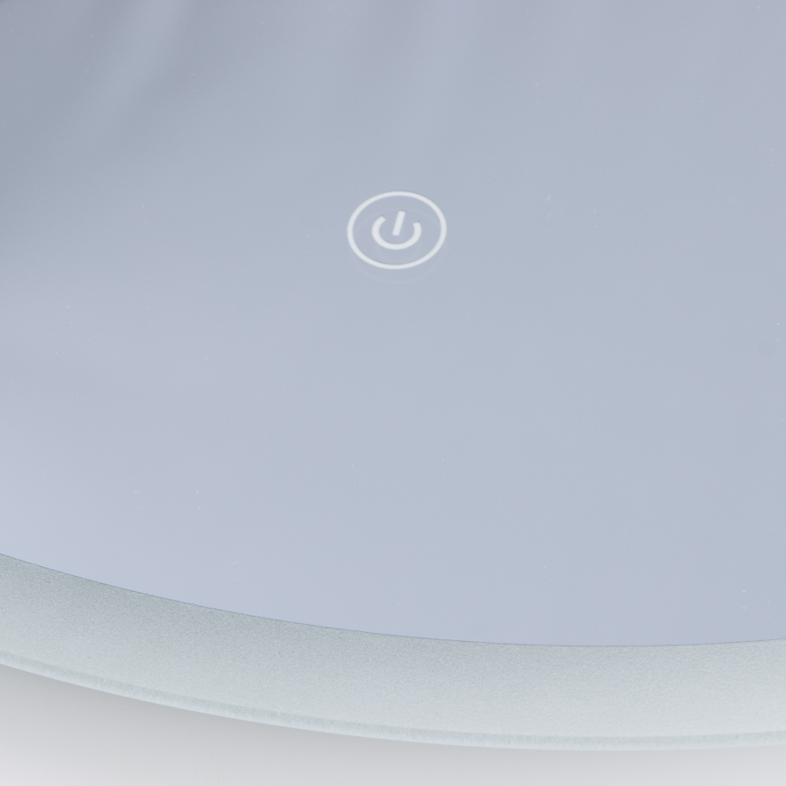 Brilagi - Miroir LED pour salle de bains BERNATE LED/19W/230V Ø 60 cm argenté IP44 IRC 90 dimmable + CCT