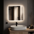 BRILAGI - Miroir LED de salle de bains COMO LED/24W/230V 60x60 cm IP44 CRI 90 dimmable + CCT