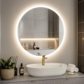 BRILAGI - Miroir LED de salle de bains CUNEO LED/25W/230V Ø 80 cm IP44 IRC 90 dimmable + CCT