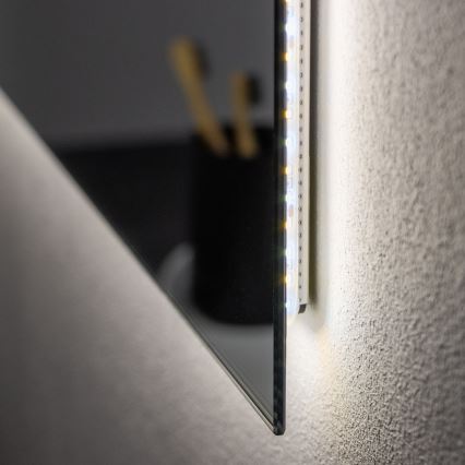 Brilagi - Miroir de salle de bains LED LUCE LED/36W/230V 60x120 cm IP44 IRC 90 dimmable + CCT