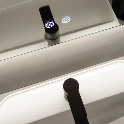 Brilagi - Miroir chauffant anti-buée pour salle de bains LED à intensité réglable avec éclairage LED intégré DIANA LED/20W/230V 60x90 cm 3000/4000/6500K IP44 CRI 90