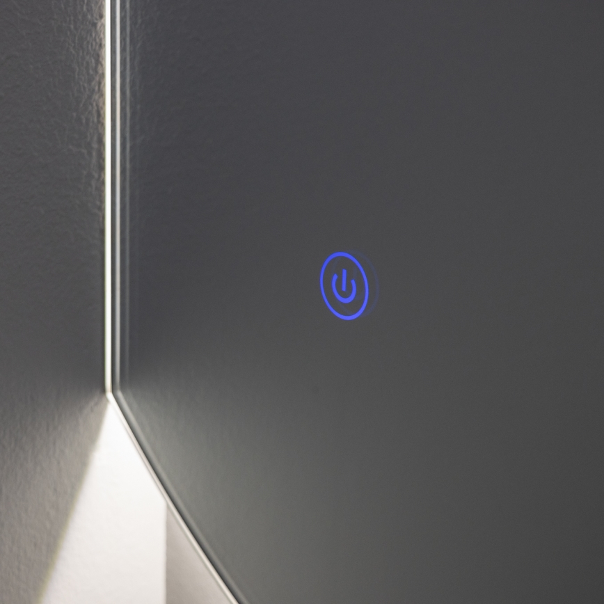 Brilagi - Miroir LED pour salle de bains MEZZO LED/18W/230V 60x50 cm IP44 IRC 90 dimmable + CCT