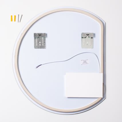 Brilagi - Miroir LED pour salle de bains MEZZO LED/18W/230V 60x50 cm IP44 IRC 90 dimmable + CCT