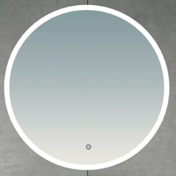 Brilagi - Miroir LED pour salle de bains BERNATE LED/19W/230V Ø 60 cm argenté IP44 IRC 90 dimmable + CCT