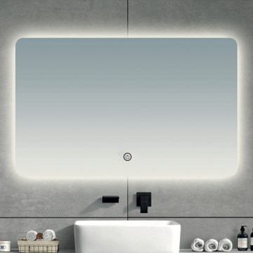 Brilagi - Miroir LED pour salle de bains COMO LED/20W/230V 40x60 cm IP44 IRC 90 gradable + CCT
