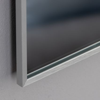 Brilagi - Miroir de salle de bains LED DESIO LED/24W/230V 60x60 cm argenté IP44 IRC 90 dimmable + CCT