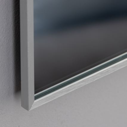 Brilagi - Miroir LED de salle de bains DESIO LED/30W/230V 60x90 cm argenté IP44 IRC 90 dimmable + CCT