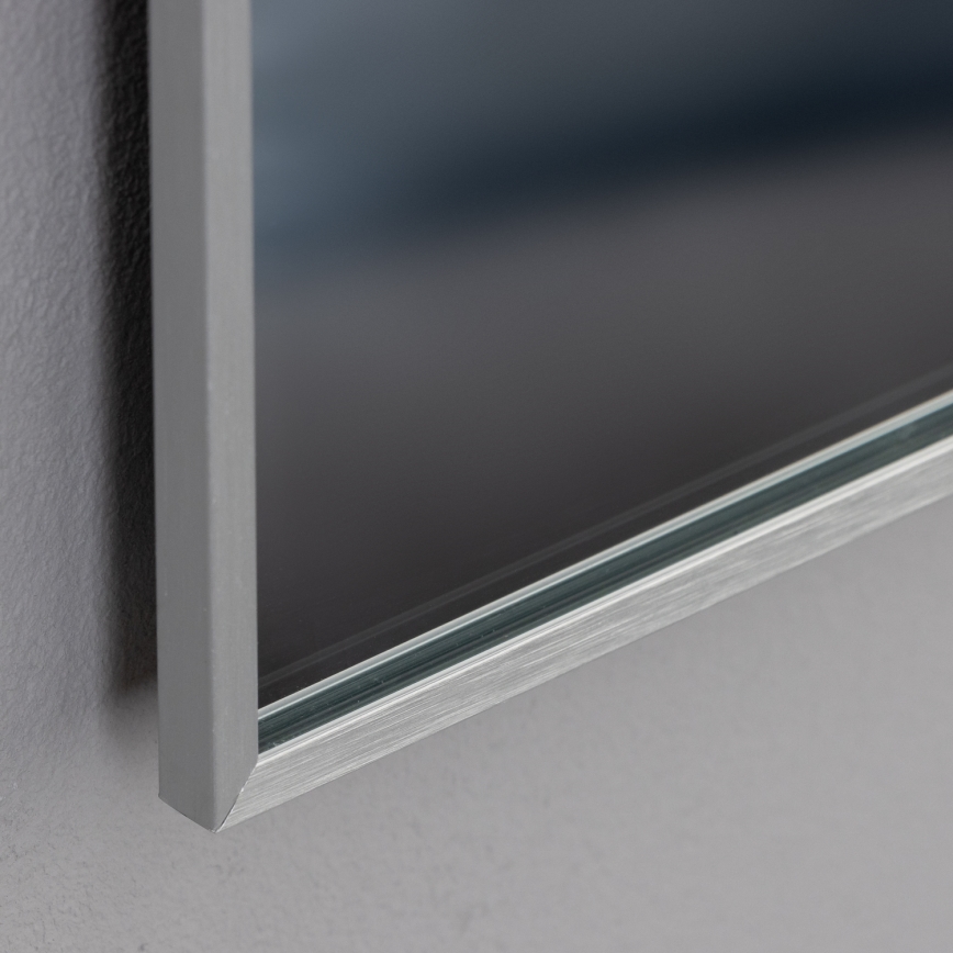 Brilagi - Miroir LED de salle de bains DESIO LED/30W/230V 60x90 cm argenté IP44 IRC 90 dimmable + CCT