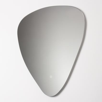 Brilagi - Miroir de salle de bains GOCCIA LED, 19 W, 230 V, 67 x 50 cm, IP44, IRC 90, à intensité variable + CCT (température de couleur réglable)