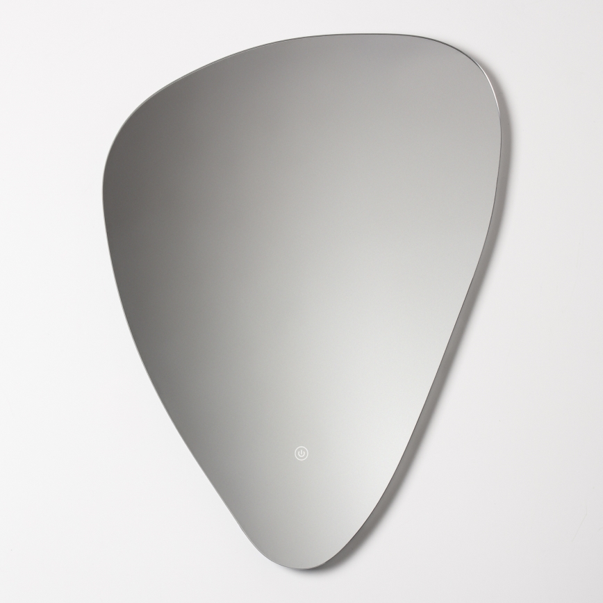 Brilagi - Miroir de salle de bains GOCCIA LED, 19 W, 230 V, 67 x 50 cm, IP44, IRC 90, à intensité variable + CCT (température de couleur réglable)