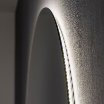 Brilagi - Miroir LED de salle de bain LUNA LED/26W/230V Ø 80 cm IP44 CRI 90 dimmable + CCT