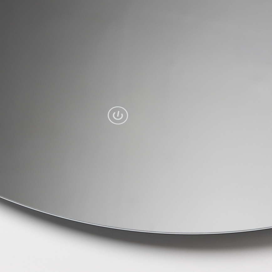 Brilagi - Miroir LED de salle de bain LUNA LED/26W/230V Ø 80 cm IP44 CRI 90 dimmable + CCT