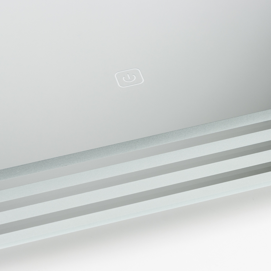 Brilagi - Miroir LED pour salle de bains MELZO LED/28W/230V 60x80 cm IP44 IRC 90 avec variateur + CCT