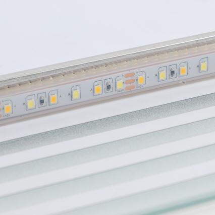 Brilagi - Miroir LED pour salle de bains MELZO LED/28W/230V 60x80 cm IP44 IRC 90 avec variateur + CCT
