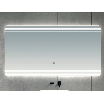 Brilagi - Miroir LED pour salle de bains MELZO LED/28W/230V 60x80 cm IP44 IRC 90 avec variateur + CCT