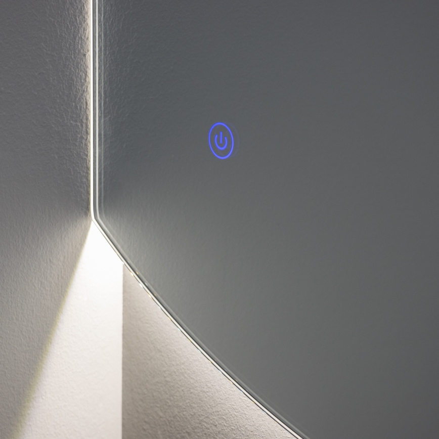 Brilagi - Miroir de salle de bain LED MEZZO LED/25W/230V 80x70 cm IP44 IRC 90 dimmable + CCT