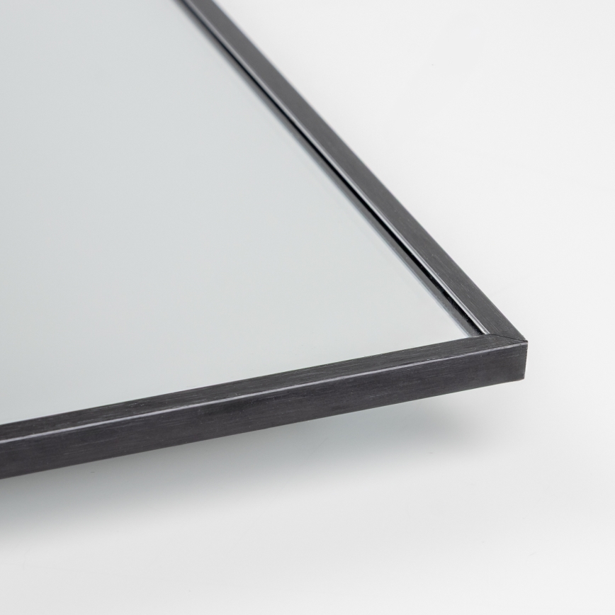 Brilagi - Miroir de salle de bains LED SUELLO LED/20W/230V 40x60 cm noir IP44 IRC 90 dimmable + réglage CCT