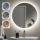 Brilagi - Miroir LED pour salle de bains VENA BLACK LED/19W/230V Ø 60 cm IP44 IRC 90 dimmable + CCT