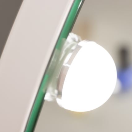 Brilagi - Miroir de maquillage LED dimmable HOLLYWOOD LED/12W/230V 3000/4000/6500K