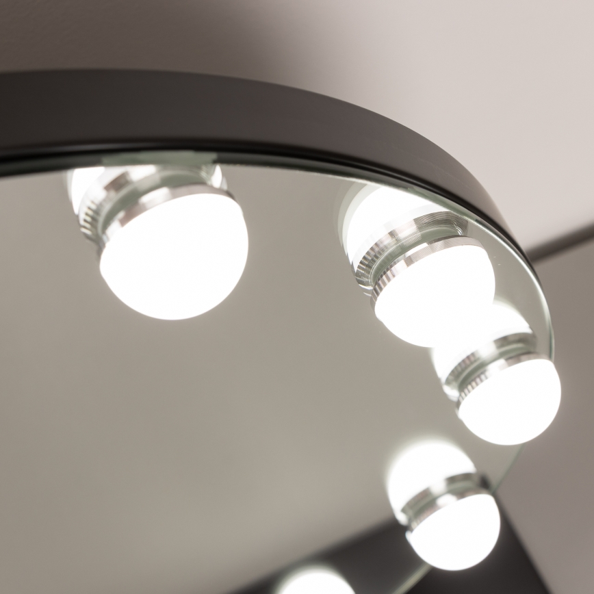 Brilagi - Miroir de maquillage LED dimmable HOLLYWOOD LED/12W/230V 3000/4000/6500K