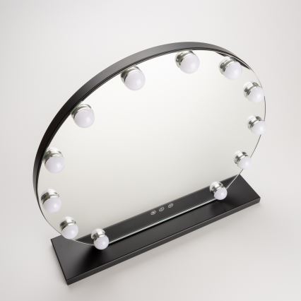 Brilagi - Miroir de maquillage LED dimmable HOLLYWOOD LED/12W/230V 3000/4000/6500K