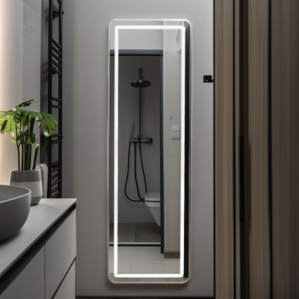 Brilagi - Miroir sur pied BELLEZA LED/42W/230V 160x50 cm IP44 IRC 90 dimmable + CCT