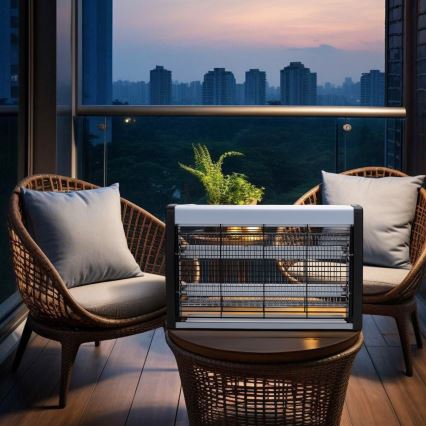 Brilagi - Piège électrique à insectes 2xUV/18W/230V 100 m2