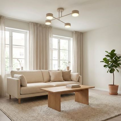 Brilagi - Plafonnier 4xGX53/12W/230V noir