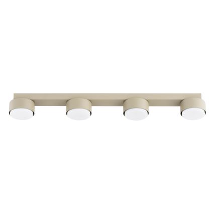 Brilagi - Plafonnier à 4 spots MONO 4xGX53/12W/230V beige