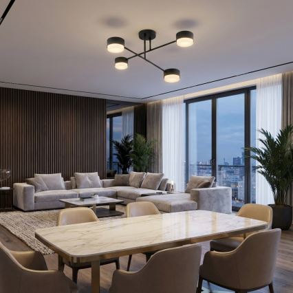 Brilagi - Plafonnier à fixation en surface 4xGX53/12W/230V noir