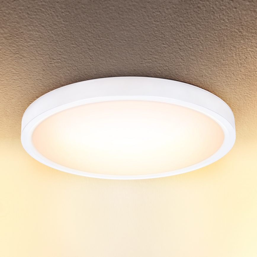 Brilagi - Plafonnier à intensité variable ESTELA LED/36W/230V 3000-6500K ø 30 cm blanc + télécommande
