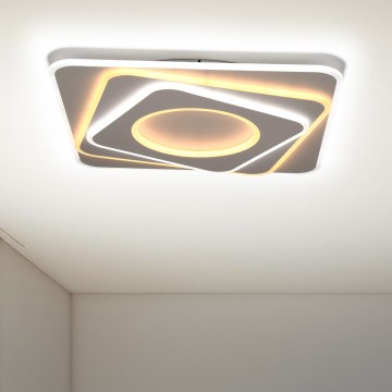 Brilagi - Plafonnier à intensité variable MODERN LED/100W/230V 2700-6500K 48x48 cm + Télécommande