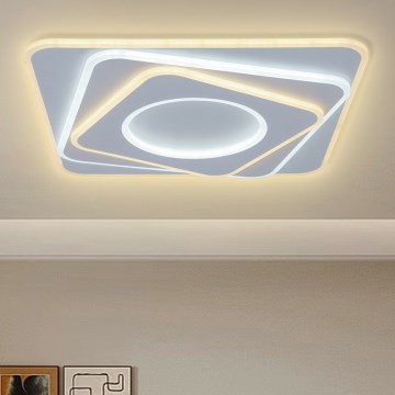 Brilagi - Plafonnier à intensité variable MODERN LED/100W/230V 2700-6500K 48x48 cm + Télécommande