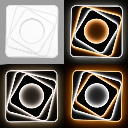 Brilagi - Plafonnier à intensité variable MODERN LED/100W/230V 2700-6500K 48x48 cm + Télécommande