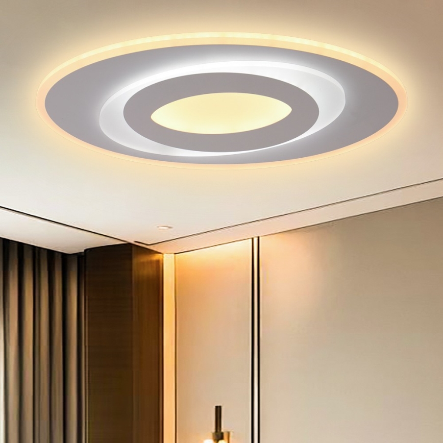 Brilagi - Plafonnier à intensité variable MODERN LED/45W/230V 2700-6500K + Télécommande