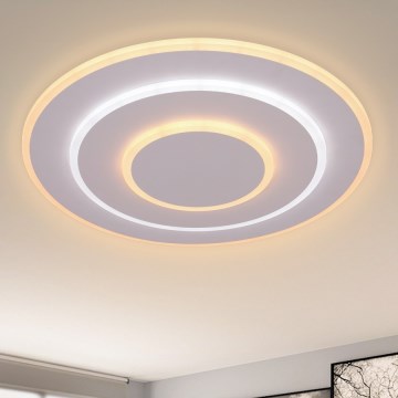 Brilagi - Plafonnier à intensité variable MODERN LED/58W/230V 2700-6500K d. 46,3 cm + Télécommande